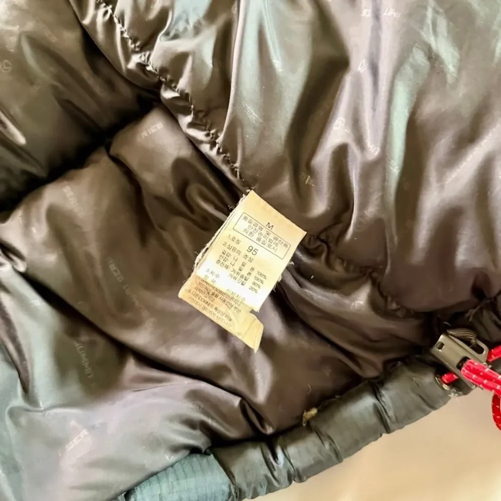 The North Face Summit Series Puffer Jacket Black GORE WINDSTOPPER -Rare Korea 95